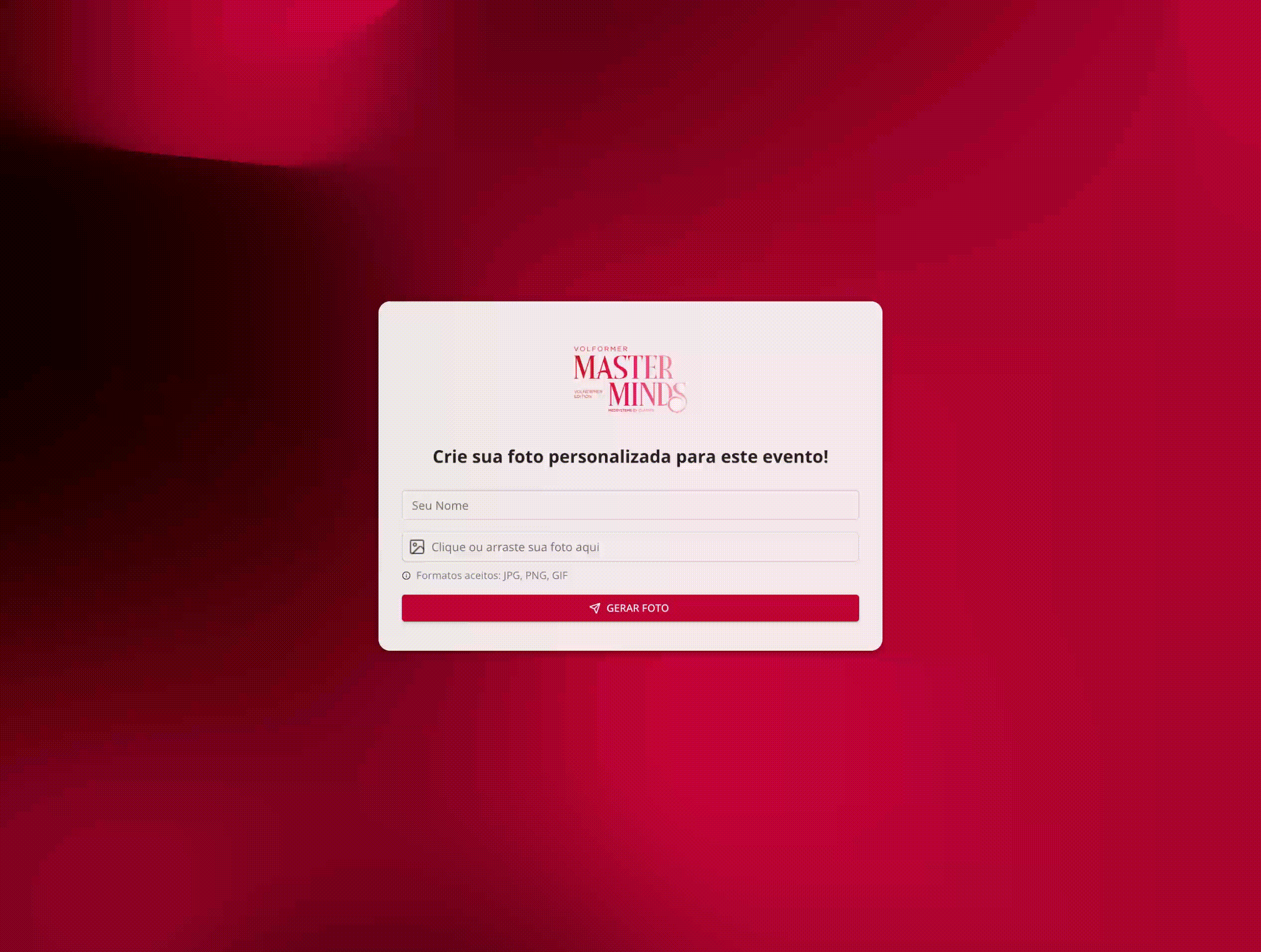 Example of the generated image for the event.