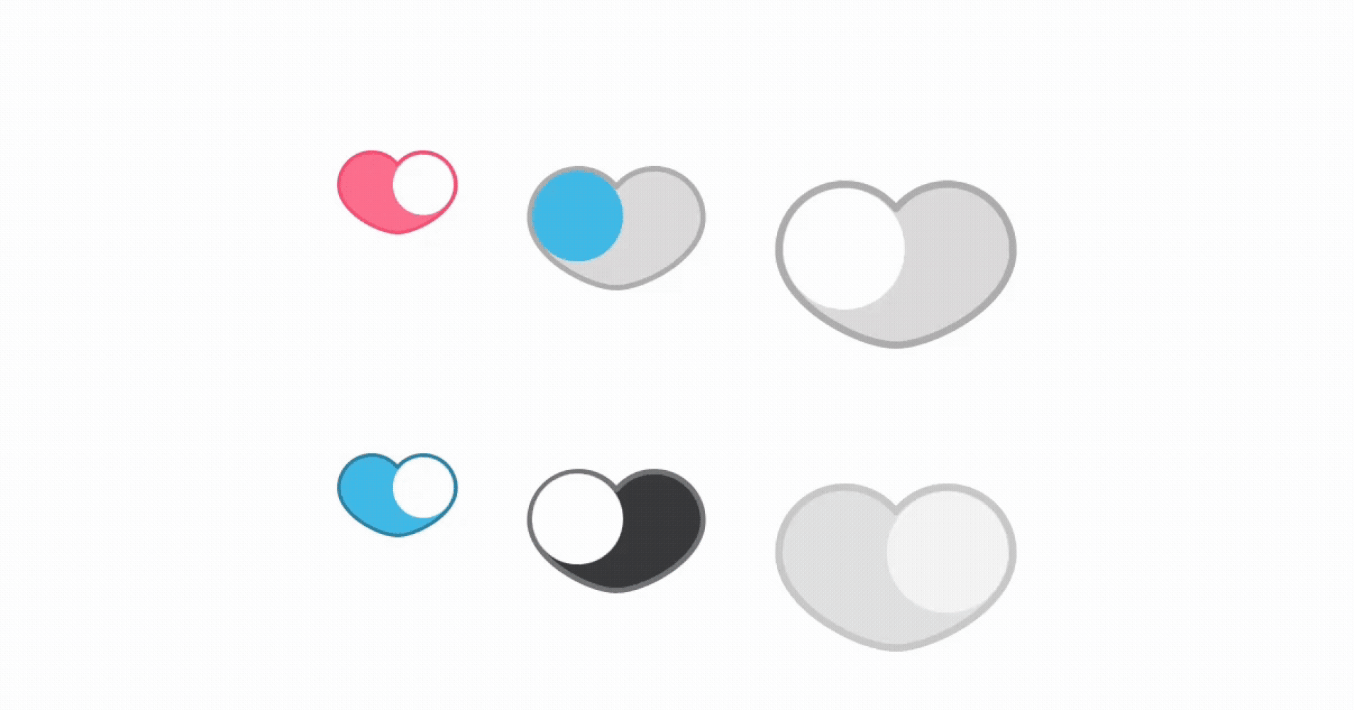 Heart switch examples